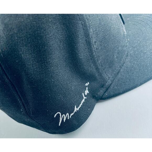 Muhammad Ali Float Like a Butterfly Snapback Baseball Cap Black White - Picture 2 of 3